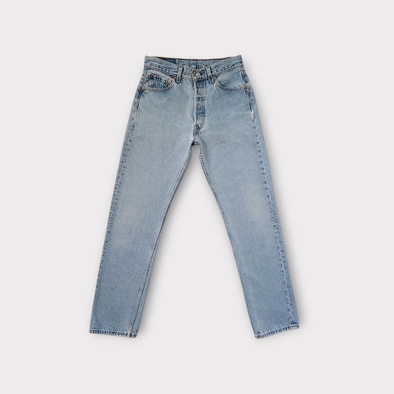 Vintage Levi's 501 Jeans Size 26 Light Wash Levis jeans