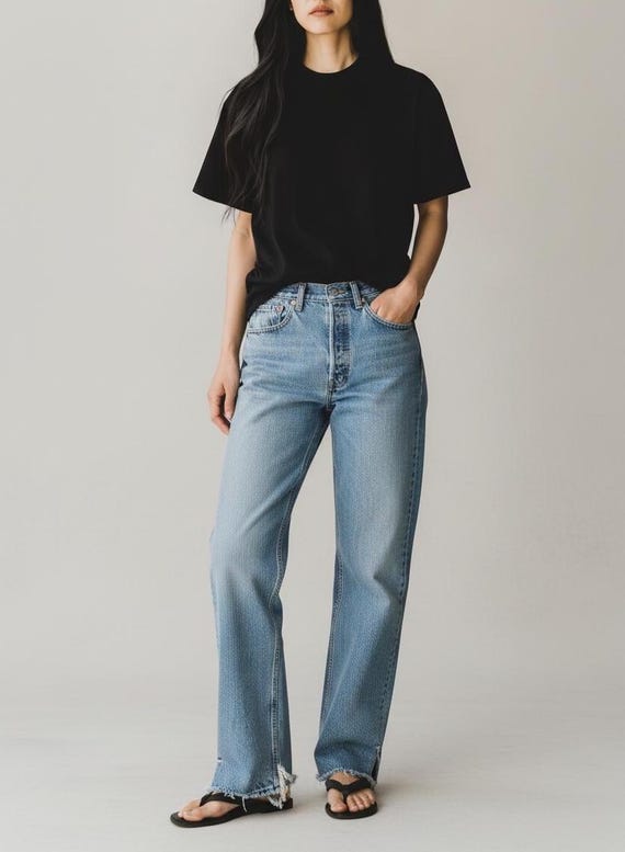 Vintage Levi's 501 Jeans: Distressed Faded Denim, Size 29