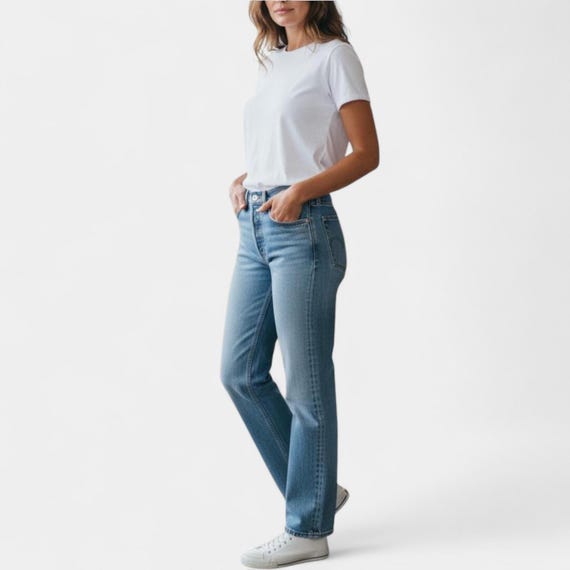 Size 25 Levi's Vintage Levi's 501 Student Button Fly Jeans Faded