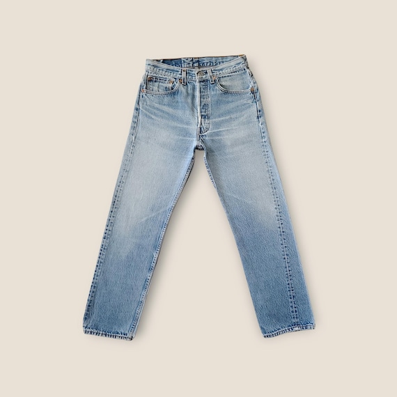 Vintage Levi's 501 Jeans: Faded Denim, Size 27/28
