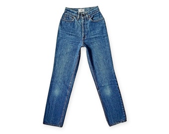 Size 22 23 Vintage Levi's 505 Jeans Tag size 24x32 Medium Faded Blue Levii's | Item No. 480