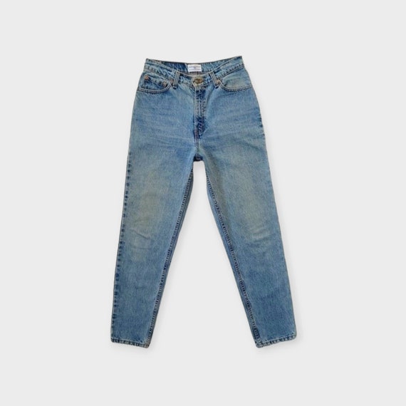 Size 27 28 Vintage Levis 512 Jeans Tag size 11 MED Faded Medium Blue Levis jeans