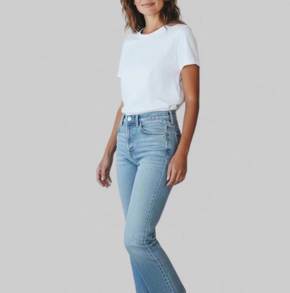 Vintage 80s Levi's 517 Jeans: Faded Blue Wash, USA Made 28x26 in