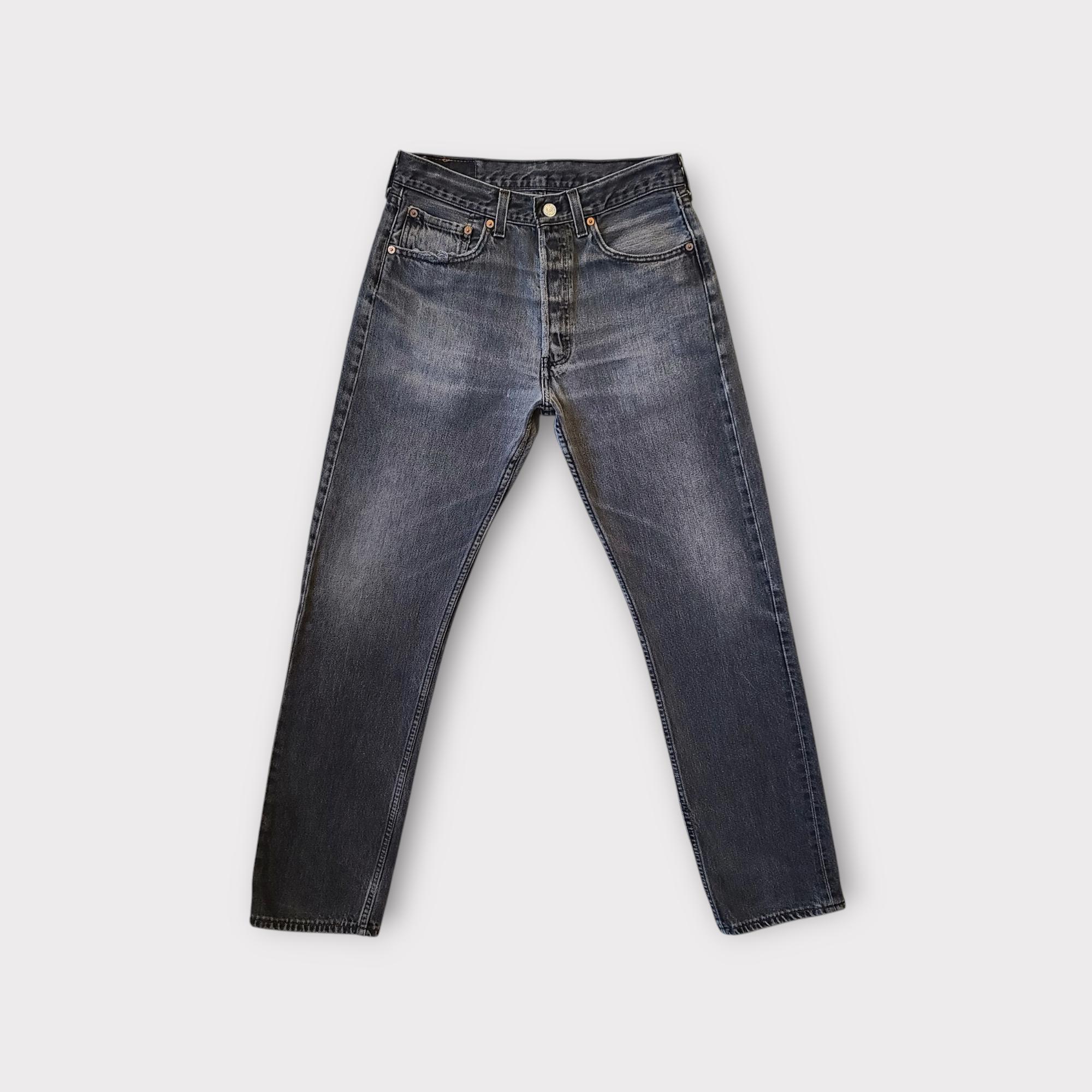 Black Levis 501 - Etsy