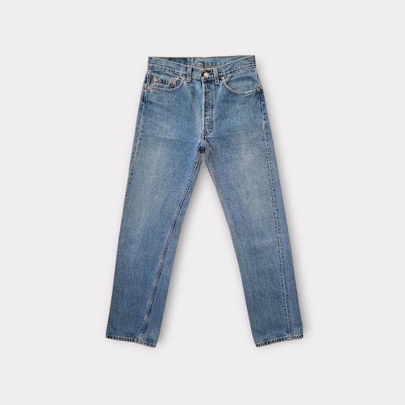 Size 29 30 Vintage Levi's 501 Jeans Tag Size 32x32 Faded Medium Blue Levis jeans