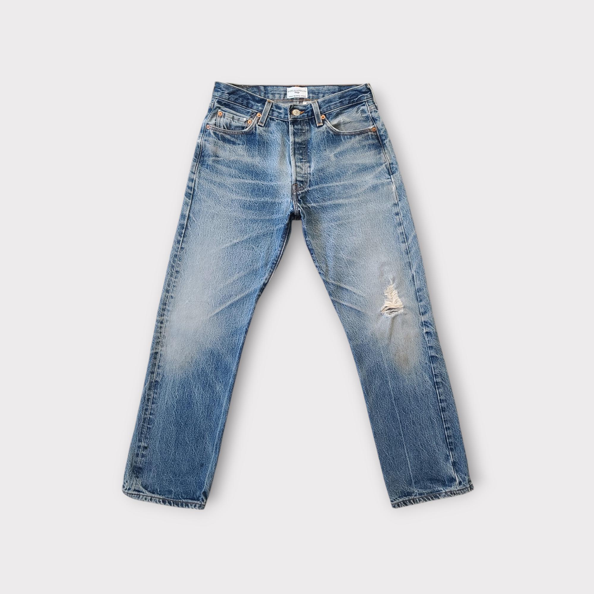 Vintage 1990s Levi's 501 Jeans Size 27 28 in Faded Light Vintage 1990s Levi's 501 Jeans Size 27 28 in Faded Light
