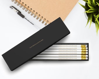 Personalised Gift Pencils With Box