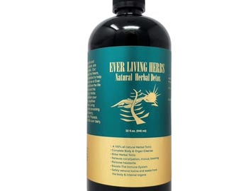 Ever Living Herbs Natural Herbal Detox 32 Oz.