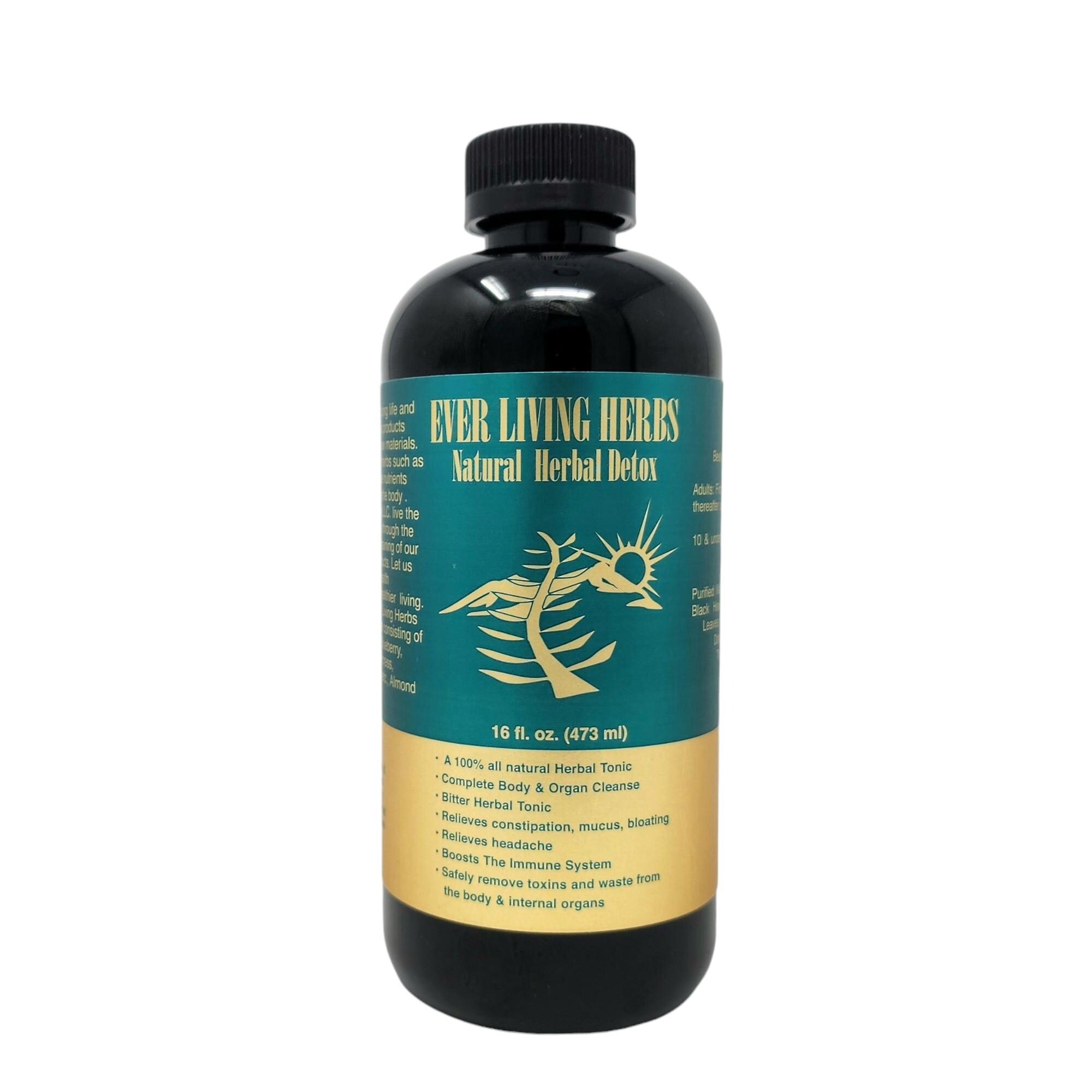 Ever Living Herbs Natural Herbal Detox 16 Oz.