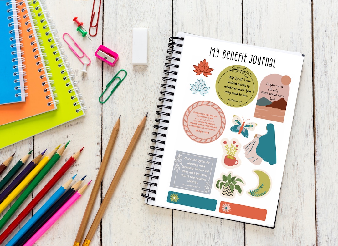 Reminder Journal.pdf Islamic Benefit & Reminder Journal/planner Stickers - Etsy