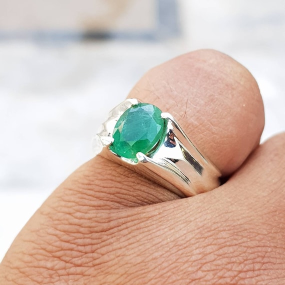 Emerald rings men deals