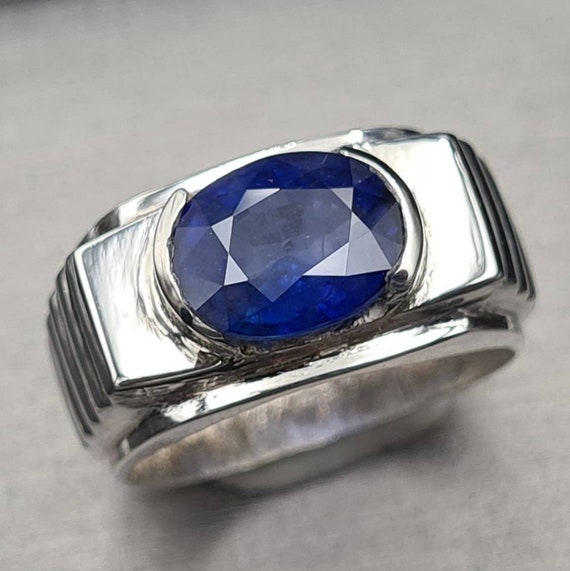 Best Quality Ceylon Sapphire Ring Natural Sapphire Ring Royal | Etsy