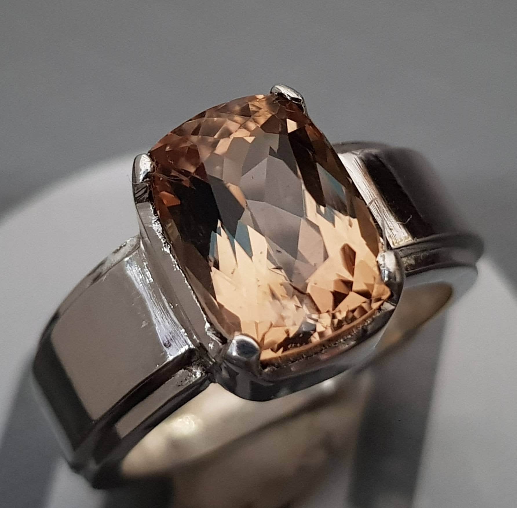 Men's imperial topaz ring clearance