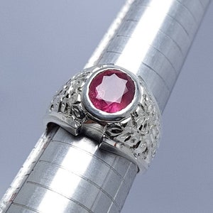 Real Big Ruby Ring Afghan Ruby Dark Blood Red Ruby Stone Ring Pigeon Blood Ruby Ring Yaqoot Rings Men Women Ruby Ring Shia Rings Sterling