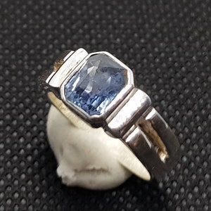 Natural Ceylon Sapphire Ring Sri Lanka Sapphirr Rings Cobalt - Etsy
