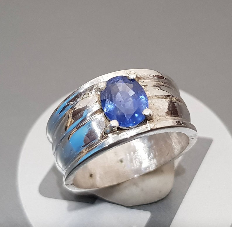 Natural Ceylon Blue Sapphire Mens Ring Sri Lanka Sapphire - Etsy