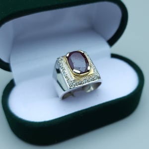 Afghani Yaqoot Ring Etsy