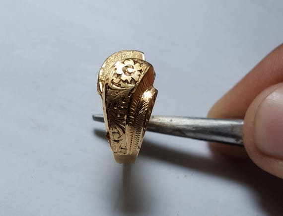 Buy Women Wedding Ring 21k Gold Engagement Ring for Ladies