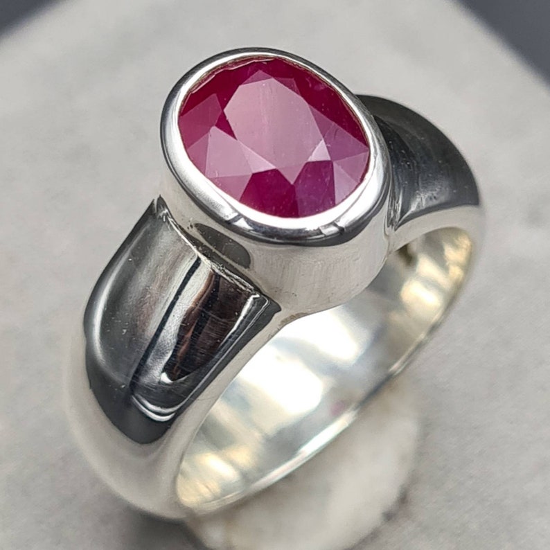 Natural Unheated Untreated Ruby Ring Afghanistan Ruby Pigeon Blood ...