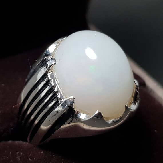 White Opal Ring Archives - Divya Shakti Online