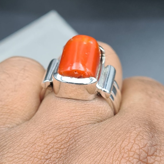 Coral rings cheap for sale