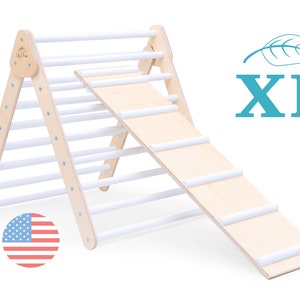 Climber XL by Lily & River For ages 2-8 yrs Birch Hardwood Read-Along Book Climbing Triangle Foldable Kids Christmas Gift image 4