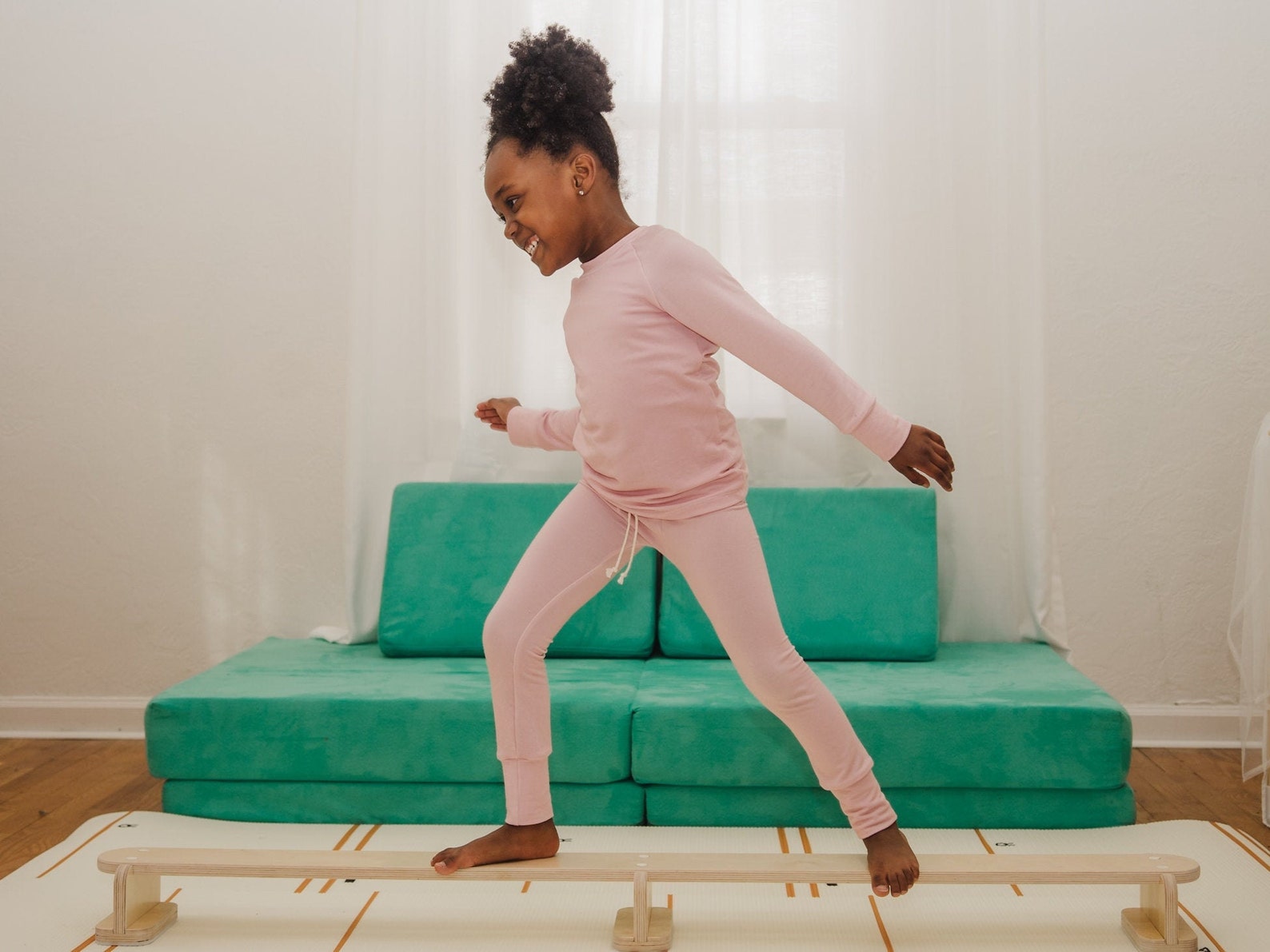 Little Gymnast Balance Beam Lily & River USA Etsy