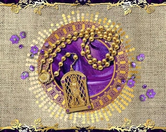 San Lazaro Table Cloth / Altar Cloth