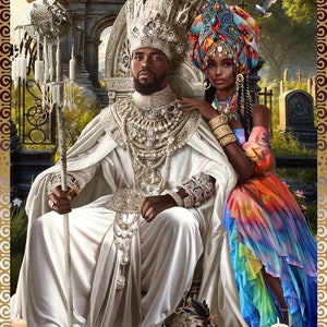 Obatala en Oya primaire foto's voor de hele wereld / Segunda foto's Obatala's voor de hele wereld