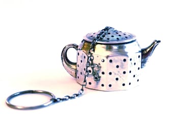 Antique Sterling Silver Amcraft Teapot Shaped Tea Infuser