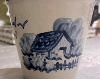 Vintage Louisville Stoneware Flower Pot