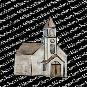 Amazing grace church plain digital download, sublimation