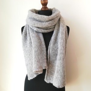 THE NEWHOUSE Baby Alpaca Scarf ストール レディース