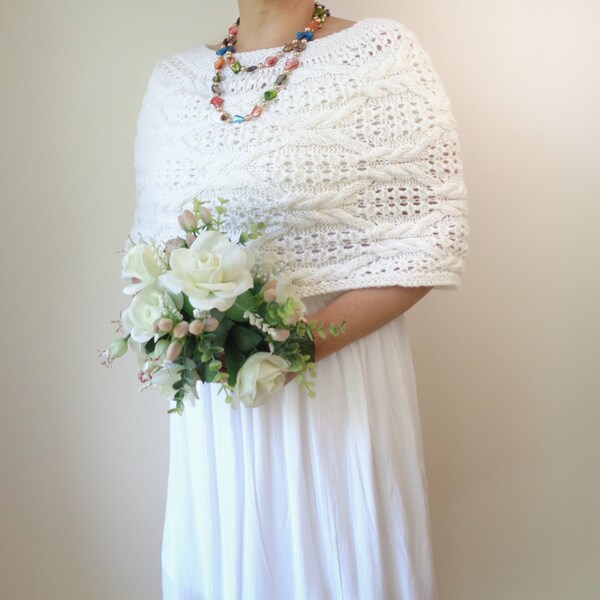 Handwoven Ikat Pintucked Cape