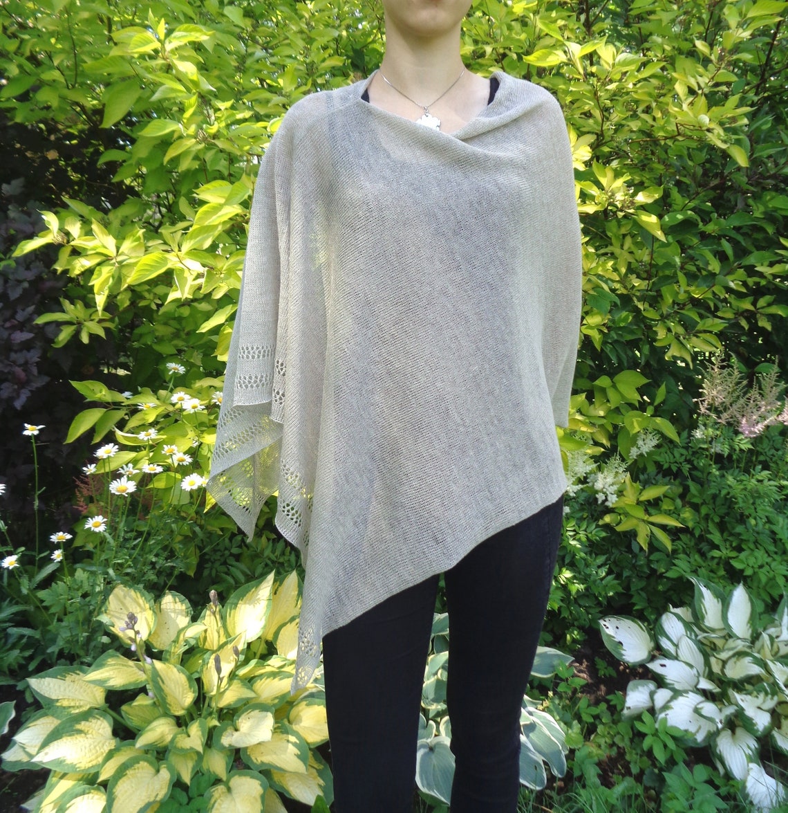 Hybrid Poncho Linen main image 1