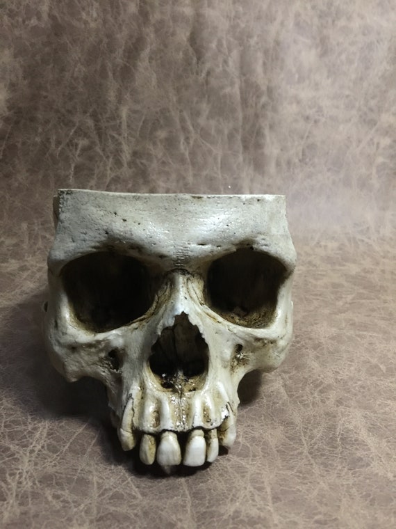 Real Human Skull Replica FOOD SAFE Bowl for Eating the Cereal of