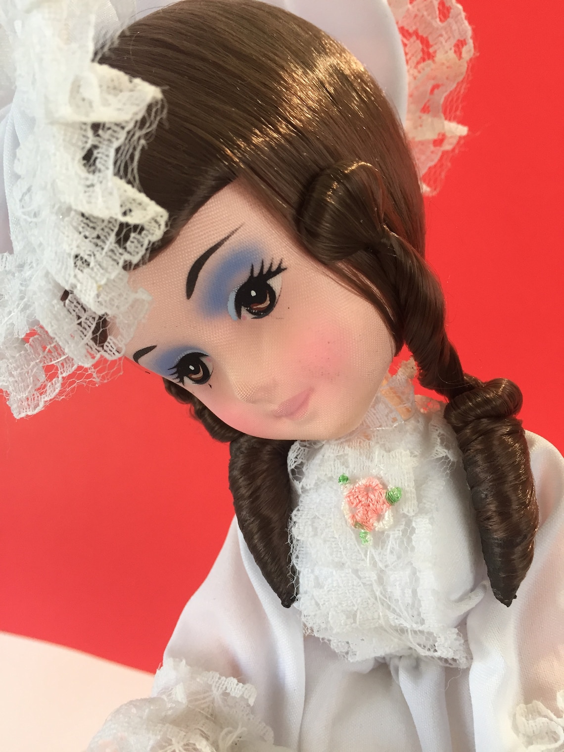 Vintage 80s Musical Doll/ Bradley Big Eye Fashion Doll From Etsy