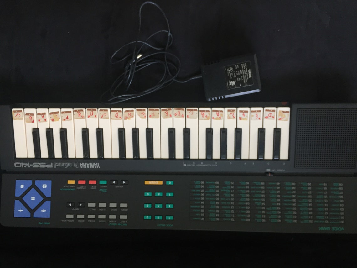 Vintage '70 Yamaha PSS140 Music Keyboard/ Retro Keyboard Etsy Canada