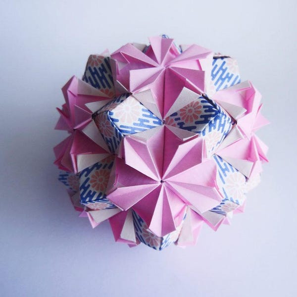 Origami Flower Ball - Etsy