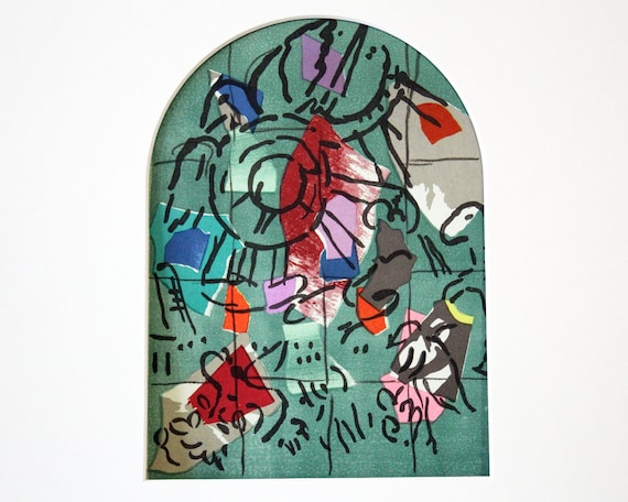 シャガール　MARC CHAGALL The Jerusalem Windows The Jerusalem Windows | Marc Chagall | 1st Edition