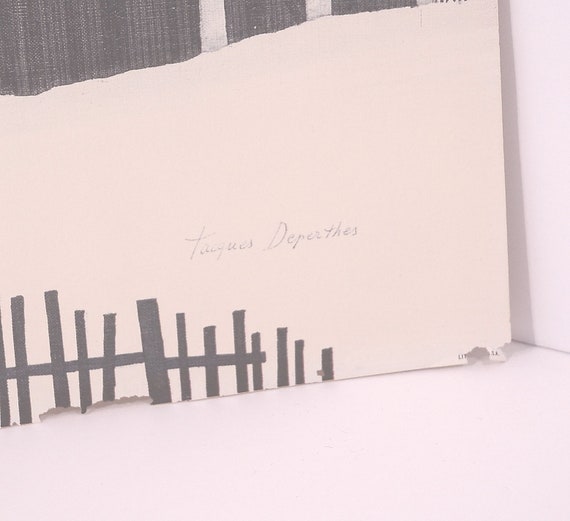 Vintage Winter Wonderland Landscape Jacques Deperthes