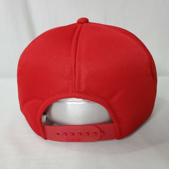 Vintage Mead Paper Snapback Employee Hat Forms Di… - image 9