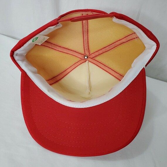 Vintage Mead Paper Snapback Employee Hat Forms Di… - image 5