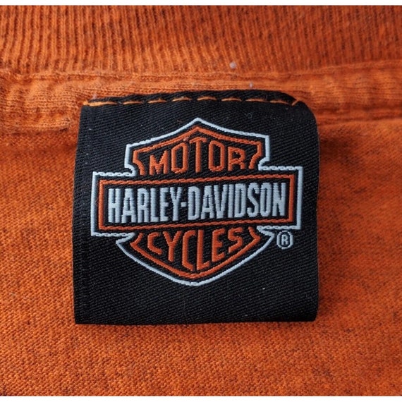 Harley Davidson San Diego California T Shirt Oran… - image 6