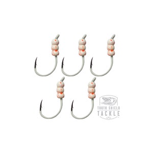 Tooth Shield Tackle® Plummeting Hooks Slip Bobber Hooks Walleye Hooks Crappie Jigs Walleye Jigs Gamakatsu Octopus Hooks Tungsten 5 Pack