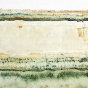Banded Onyx slab for lapidary, display, cabbing, rough