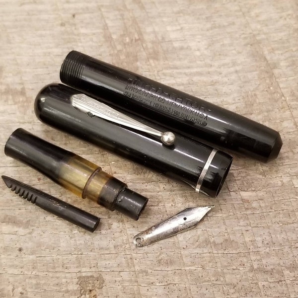 Vintage Ink-D-Cator Lever Fill Fountain Pen | Vintage Fountain Pens | Vintage Pens | Collectible Fountain Pen | Wahl Pens | Parker Pens