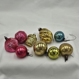 1990' ヴィンテージ クリスマス オーナメント 5コセット Vintage 80s