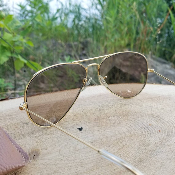 Vintage Bausch and Lomb Ray Ban B-15 Aviator All … - image 3