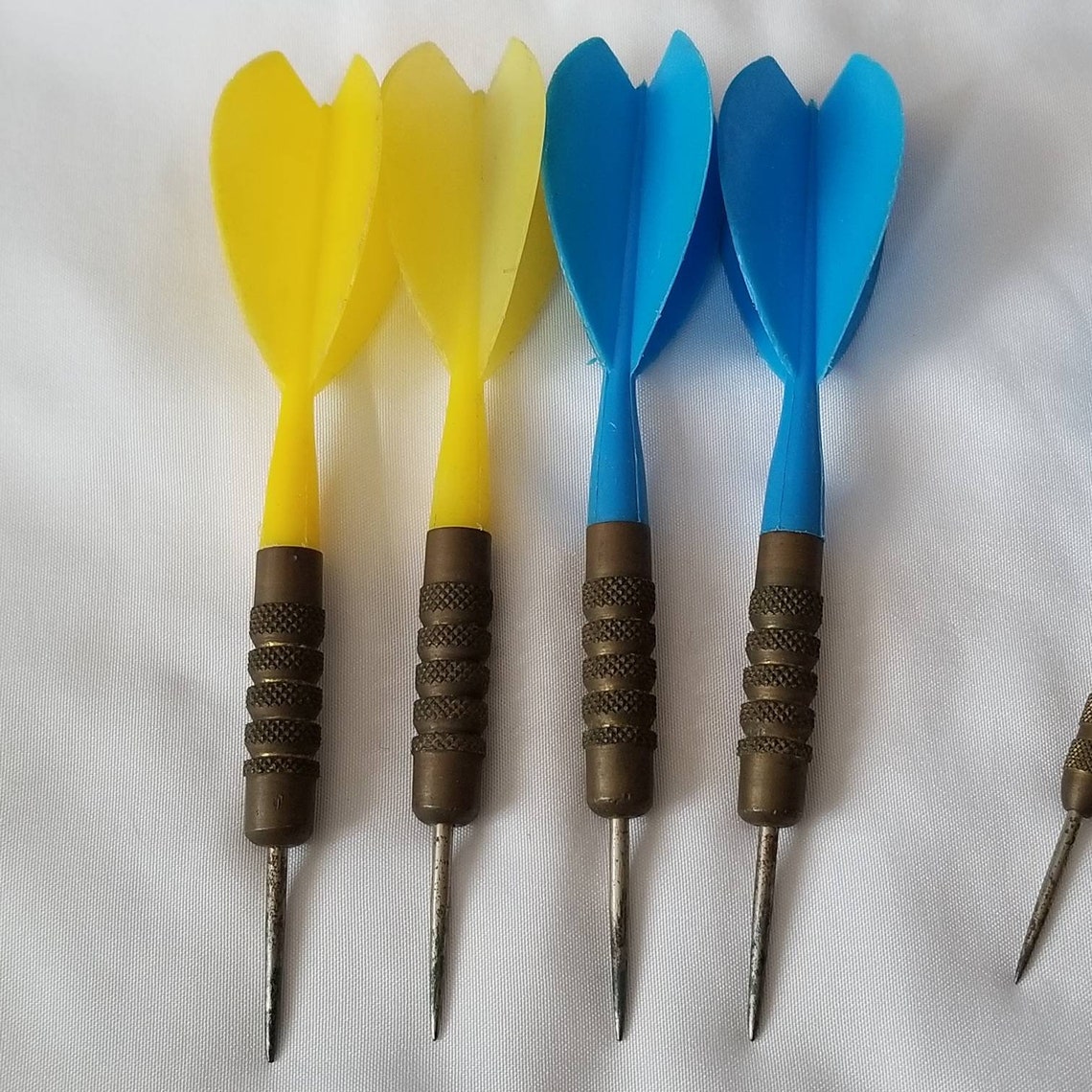 Vintage Plastic Darts Made in England Dart Board Bar Games Etsy